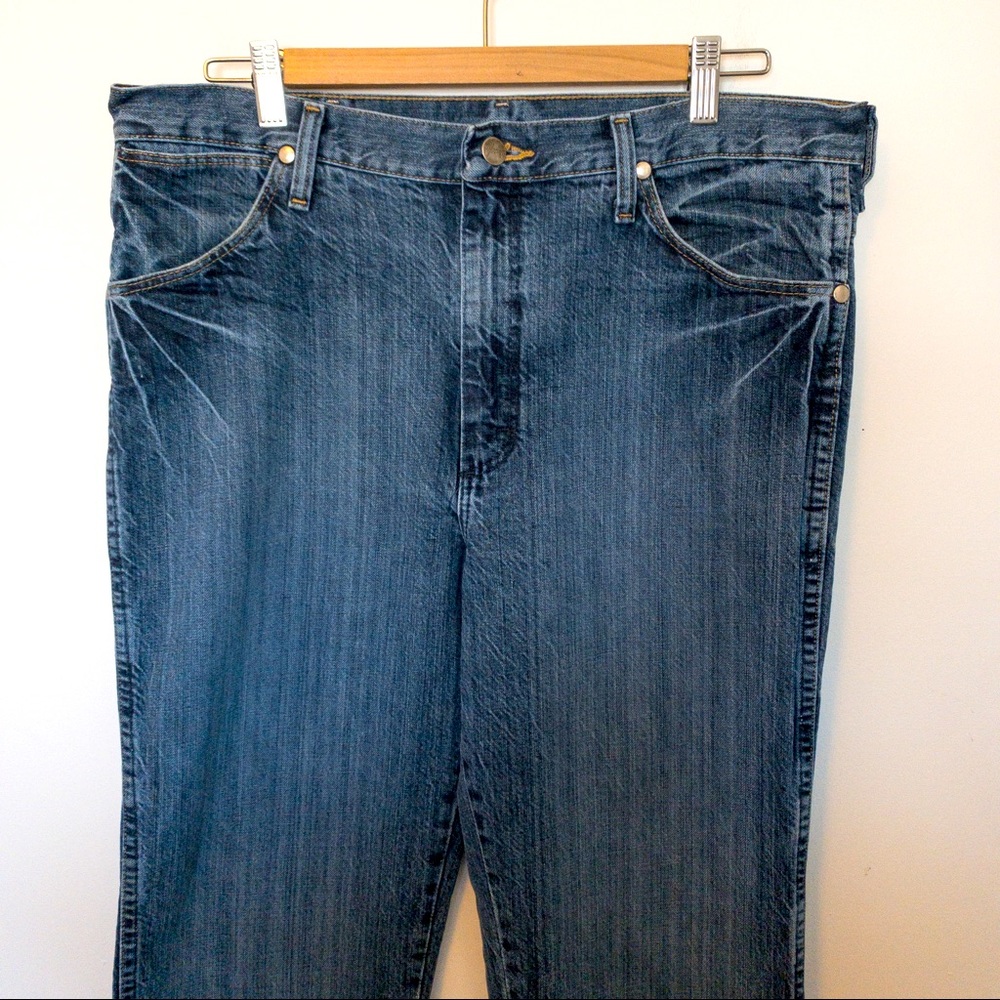 Wrangler Men Size 34x32 Jeans Black Label Western